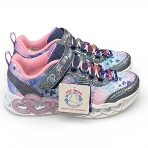 New authentic Skechers hearts easy on adaptive closure sneakers 2 girls display